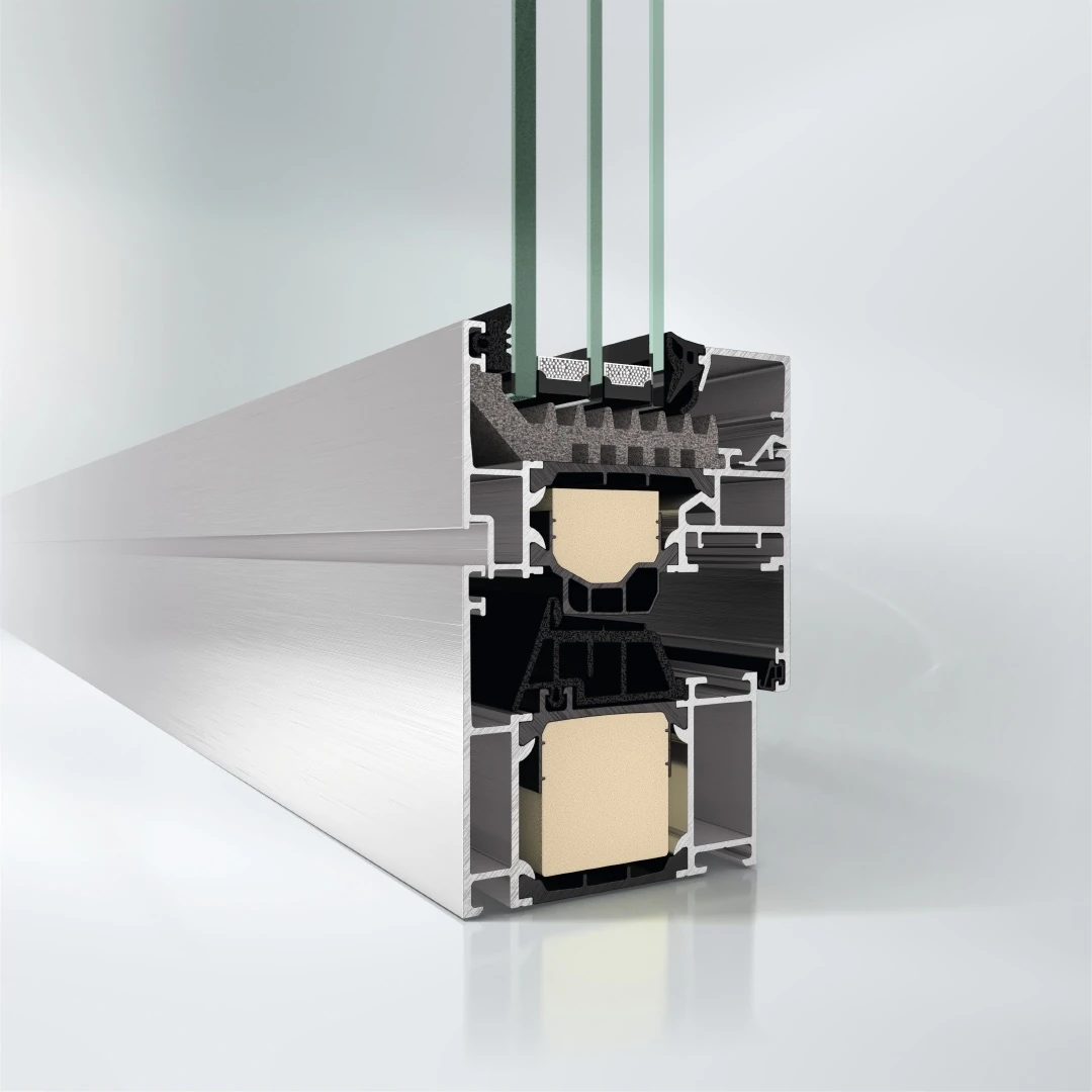Technisches Aluminiumprofil als Grundlage eines sicheren Fensters
