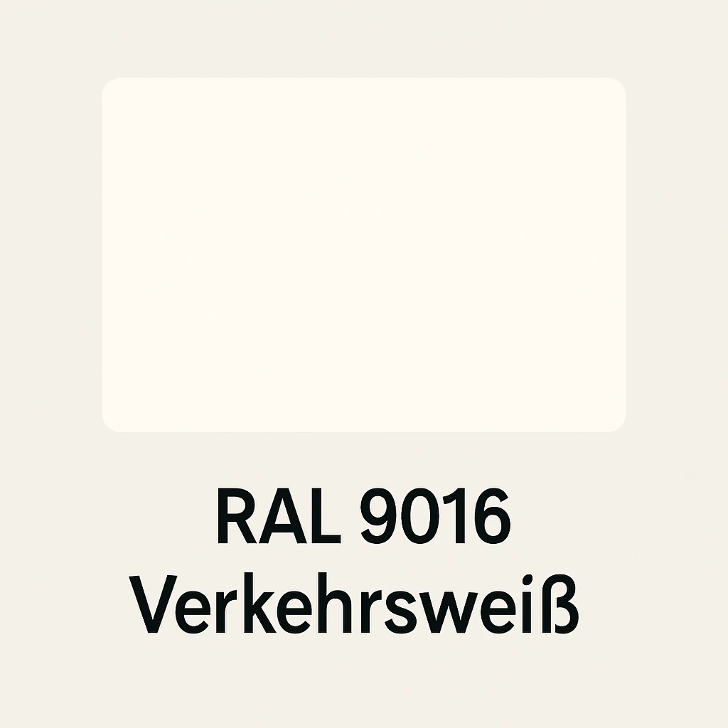 RAL 9016 Verkehrsweiß