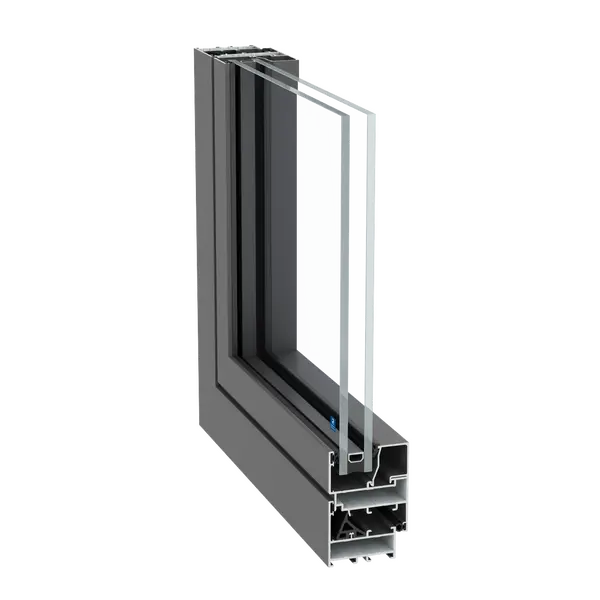 Fensterquerschnitt des Reynaers Concept System 59Pa