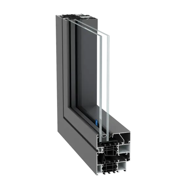 Fensterschnitt des Reynaers MasterLine 8